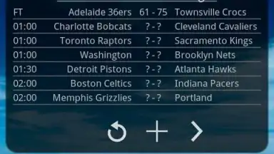 Screenshot von Basketball Livescore Widget 14