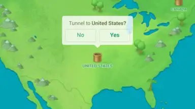 Screenshot von TunnelBear VPN 5