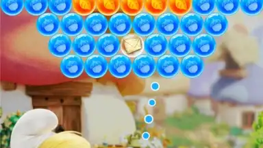 Screenshot von Smurfs Bubble Story 7