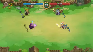 Screenshot von Magic Knights-Dragon Arena 2