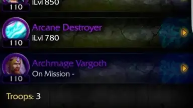 Screenshot von WoW Companion 4