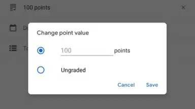 Screenshot von Google Classroom 4