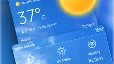 Screenshot von Live Weather Forecast 7
