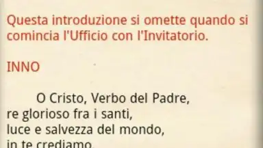 Screenshot von iBreviary 4