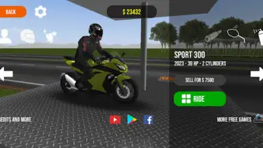 Screenshot von Moto Wheelie 3D 4