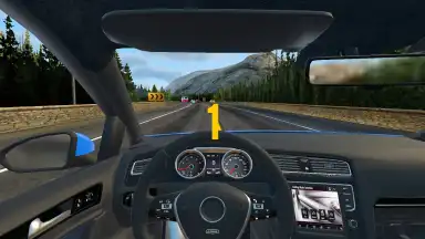 Screenshot von Racing in Car 2021 3