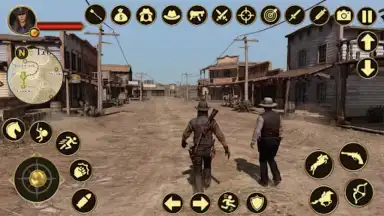 Screenshot von West Cowboy Games Horse Riding 4