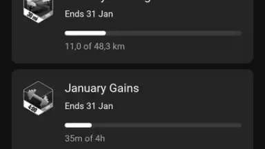 Screenshot von Garmin Connect 22