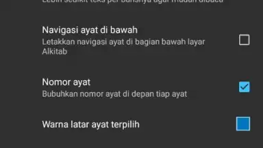 Screenshot von Alkitab 25