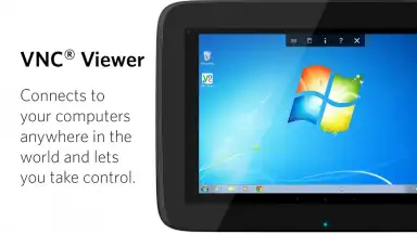 Screenshot von VNC Viewer 7