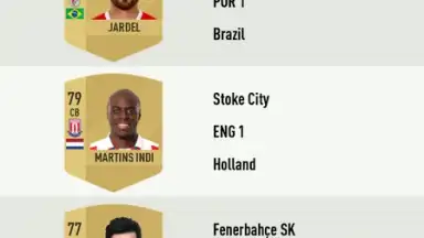 Screenshot von FUT 18 DRAFT 12