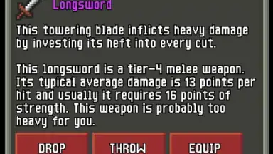 Screenshot von ReMake Pixel Dungeon 6