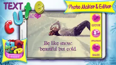 Screenshot von Cute Text Photo Maker and Editor 5