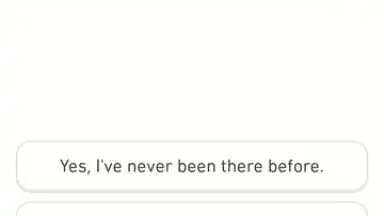 Screenshot von Duolingo 6