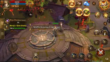 Screenshot von Blades and Rings 8