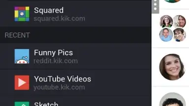 Screenshot von Kik Messenger 1