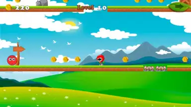 Screenshot von Red Ball 1 14