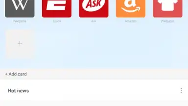 Screenshot von Mola Browser 3