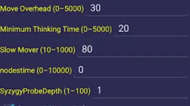 Screenshot von DroidFish Chess 1