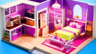 Screenshot von Doll House Design: Girl Games 4