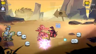 Screenshot von Summoners And Puzzles 4