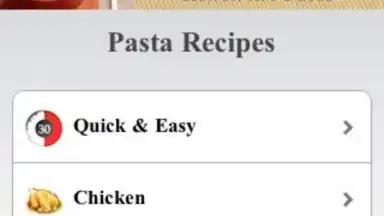 Screenshot von Pasta Recipes 3