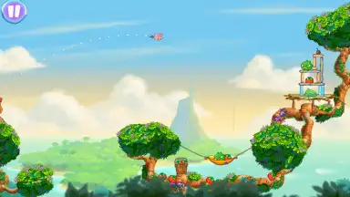 Screenshot von Angry Birds Stella 2