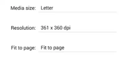 Screenshot von Cloud Print 1