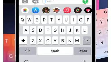 Screenshot von iPhone Keyboard - iOS 18 1