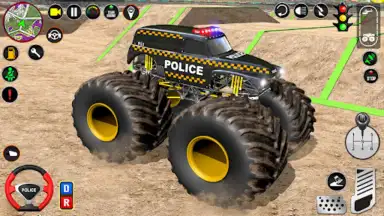 Screenshot von Police Monster Truck Car Games 5