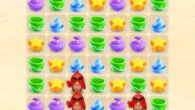 Screenshot von Angry Birds Match 13