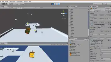Screenshot von Unity3D dev 2