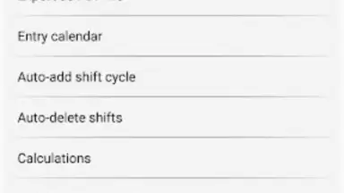 Screenshot von Roster-Calendar 1