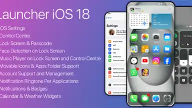 Screenshot von Launcher iOS 18 3