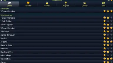 Screenshot von Solitaire Suite 4