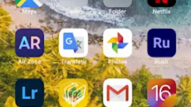 Screenshot von Launcher iOS 26 7