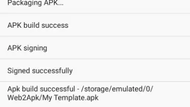 Screenshot von Website to App Converter 3