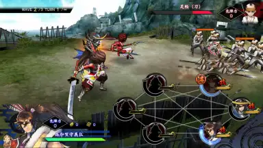 Screenshot von Sengoku Basara Battle Party 4