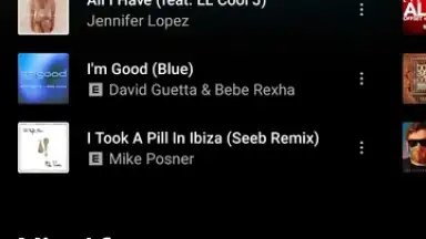 Screenshot von Vanced Music 8