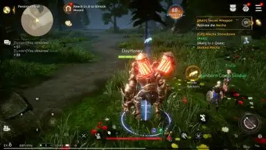Screenshot von Bless Global 9