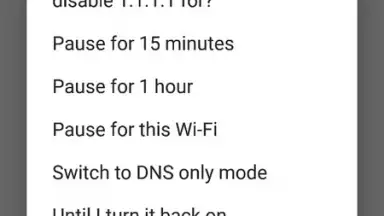 Screenshot von 1.1.1.1 2
