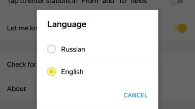 Screenshot von Yandex.Metro 6