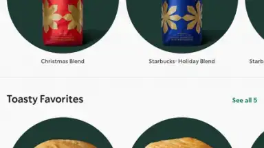 Screenshot von Starbucks 15