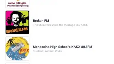Screenshot von TuneIn Radio 1