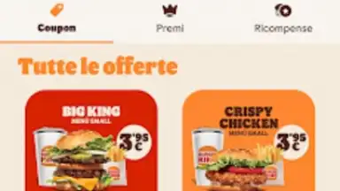 Screenshot von Burger King Italia 5