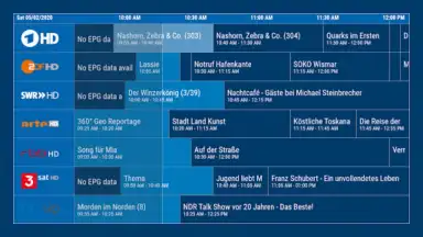 Screenshot von dream Player IPTV for Android TV 6