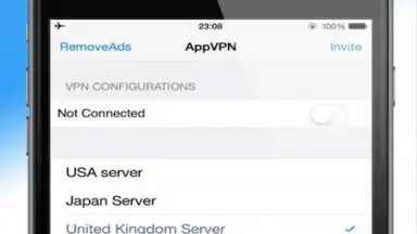 Screenshot von AppVPN 1