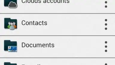 Screenshot von NSWallet 4