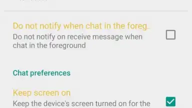 Screenshot von Bobbin Chat 2