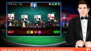 Screenshot von BlackJack for Tango 5